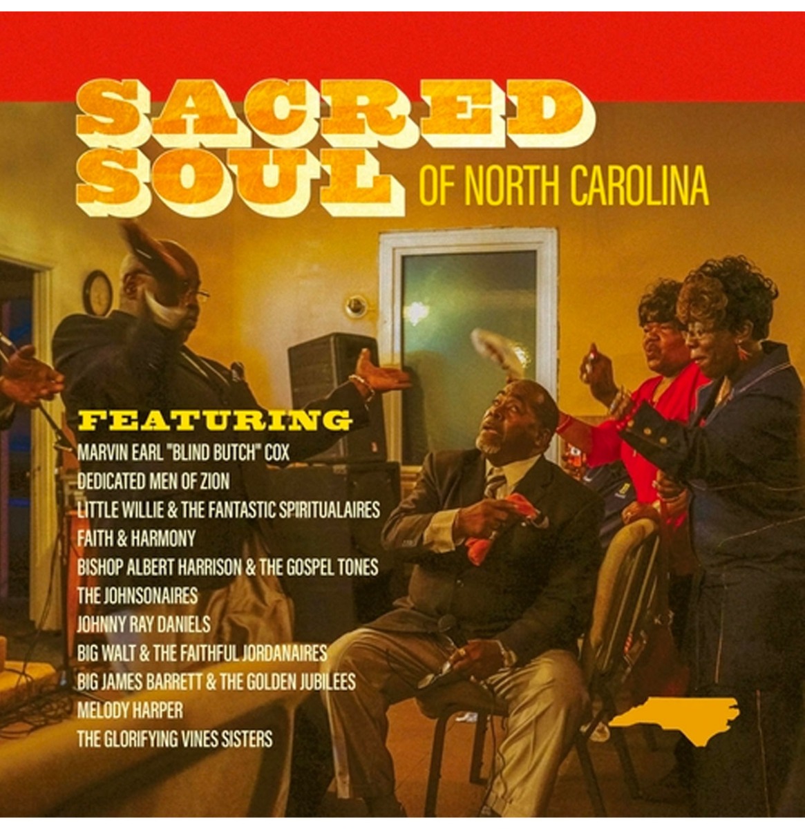 Various Artists - Sacred Soul Of North Carolina (LP) | Fiftiesstore