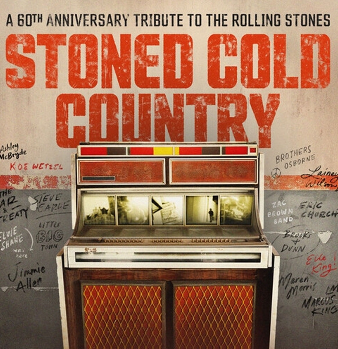 Various Artists - Stoned Cold Country (A 60th Anniversary Tribute To The Rolling Stones) (LP) | Fiftiesstore