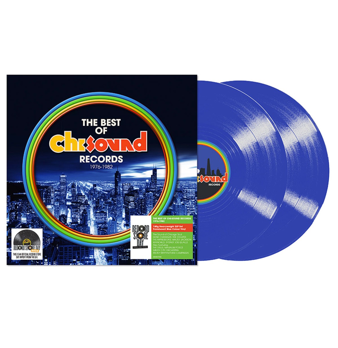 Various Artists - The Best Of Chi-Sound Records 1976-1983 2 (Coloured Vinyl) (Record Store Day 2022) (LP) | Fiftiesstore