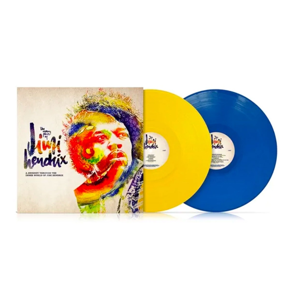 Various Artists - The Many Faces Of Jimi Hendrix (Gekleurd Vinyl) 2 | 36% korting (LP) | Fiftiesstore