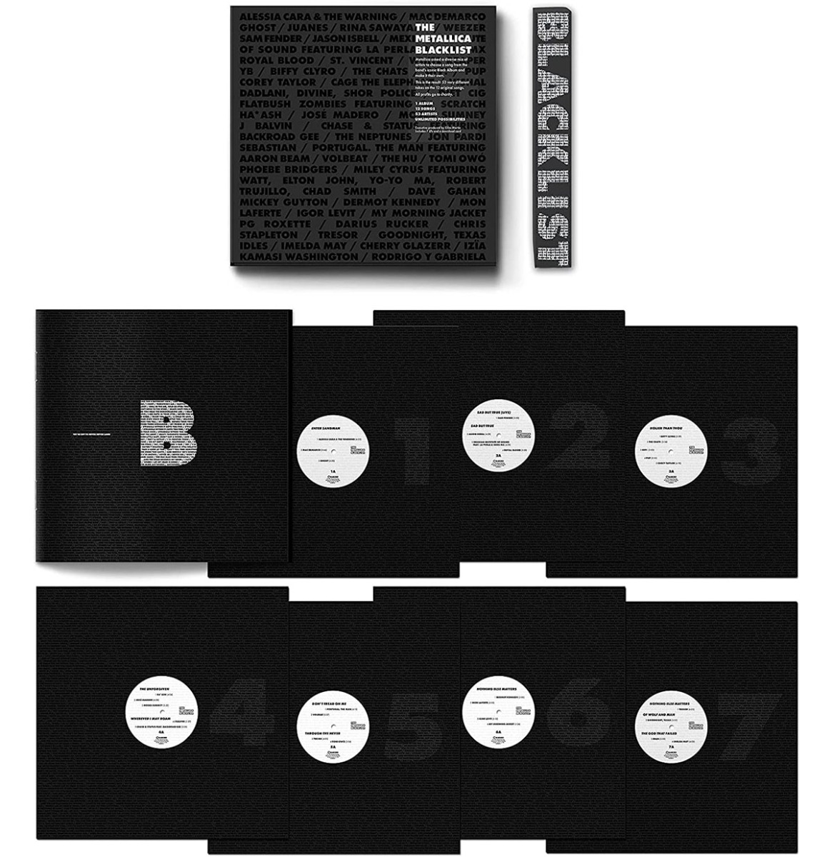 Various Artists - The Metallica Blacklist 7 Box (LP) | Fiftiesstore