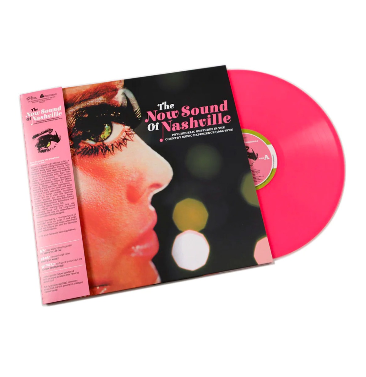 Various Artists - The Now Sound Of Nashville: Psychedelic Gestures In The Country Music Experience 1966-1973 (Gekleurd Vinyl) (LP) | Fiftiesstore