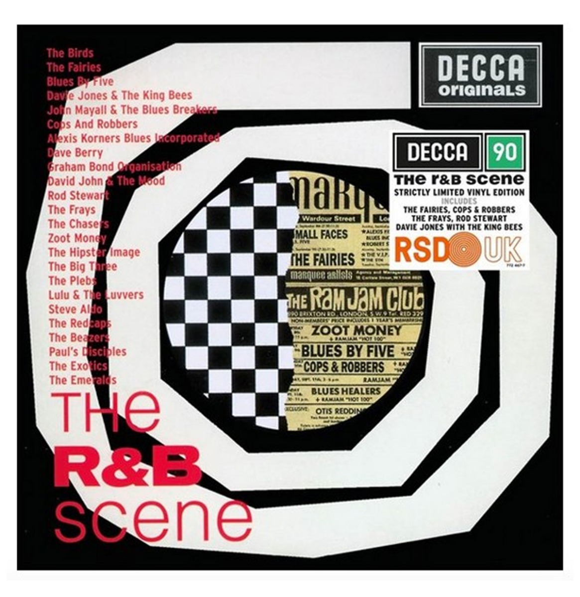 Various Artists - The R&B Scene 2 - Beperkte Oplage (LP) | Bennies Fifties