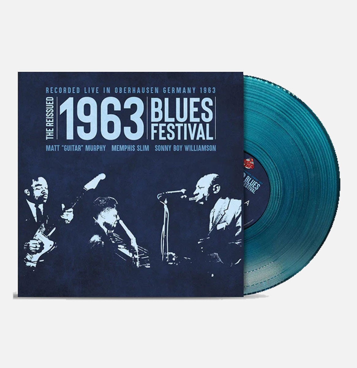 Various Artists - The Reissued 1963 Blues Festival (Opaque Blauw Vinyl) (Record Store Day 20240 (LP) | Fiftiesstore