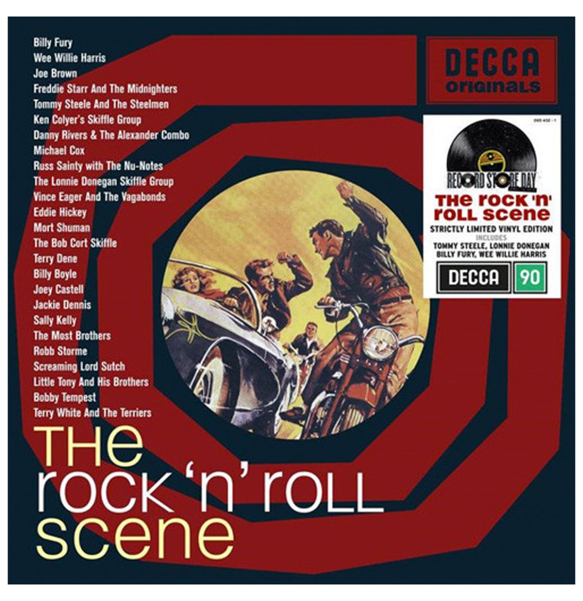 Various Artists - The Rock 'N' Roll Scene 2- - Beperkte Oplage (LP) | Bennies Fifties