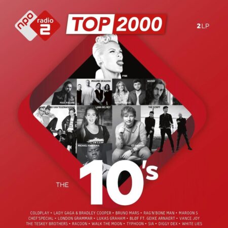 Various Artists - Top 2000 - The 10's (Gekleurd Vinyl) 2 (LP) | Fiftiesstore