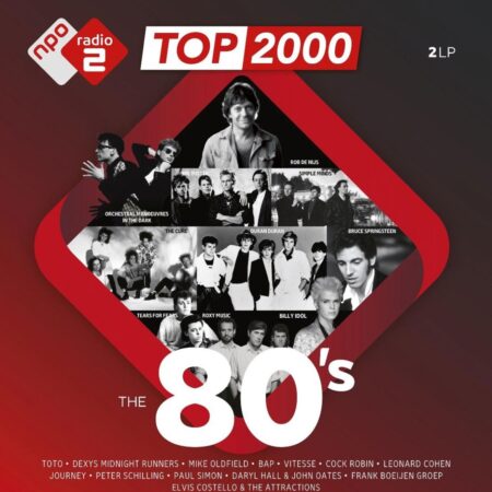 Various Artists - Top 2000 - The 80's (Gekleurd Vinyl) 2 (LP) | Fiftiesstore