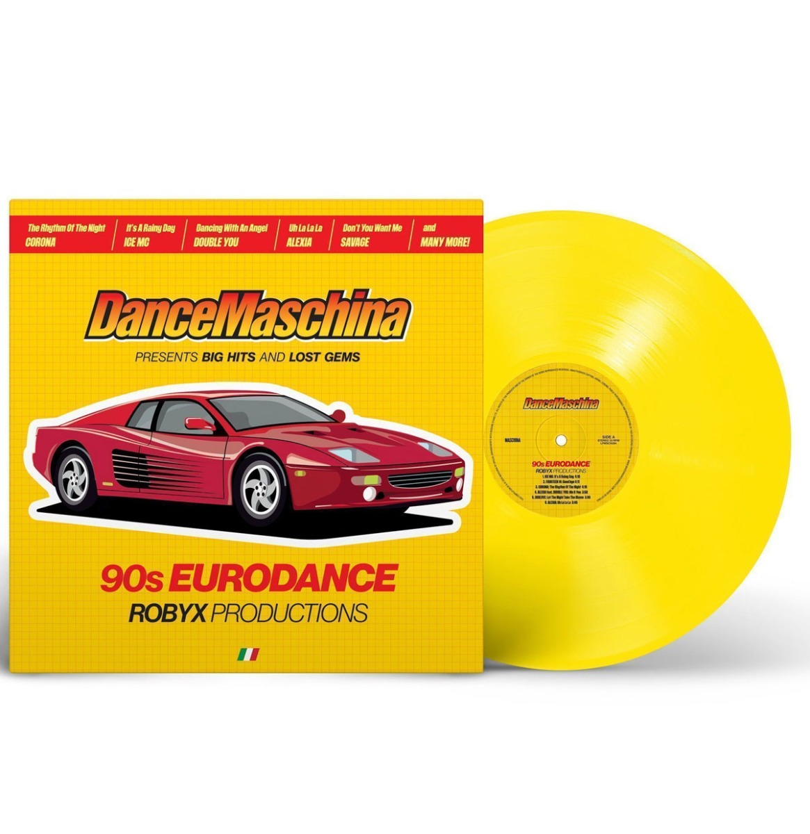 Various - DanceMachina: 90s Eurodance Robyx Productions (Geel) - Limited (LP) | Maschina Records