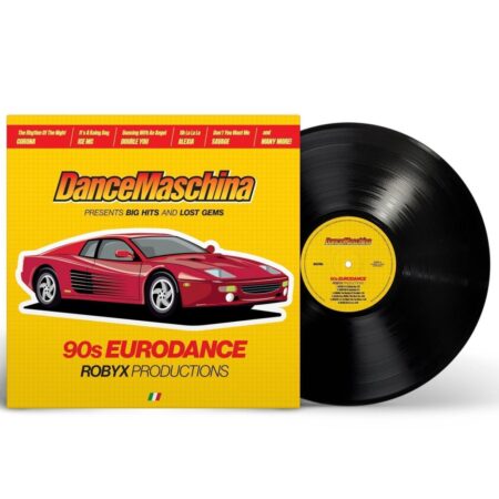 Various - DanceMachina: 90s Eurodance Robyx Productions (Zwart) (LP) | Maschina Records