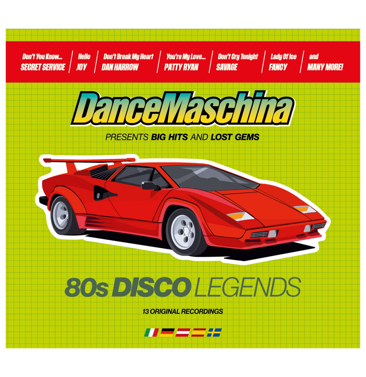 Various - DanceMaschina 80s Disco Legends CD | Maschina Records