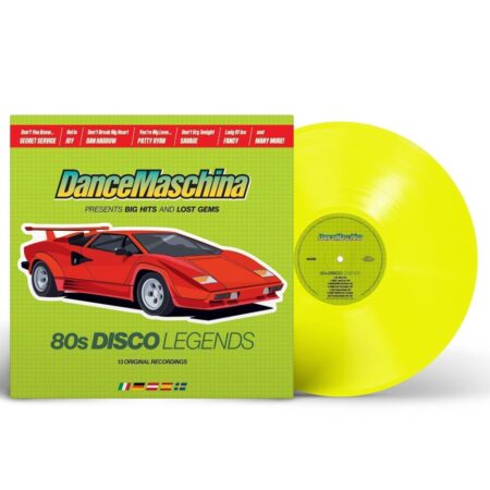 Various - DanceMaschina: 80s Disco Legends (Lime Vinyl) - GELIMITEERD (LP) | Maschina Records