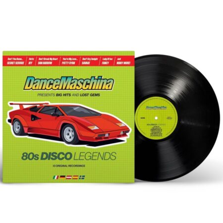 Various - DanceMaschina: 80s Disco Legends (Zwart Vinyl) (LP) | Maschina Records