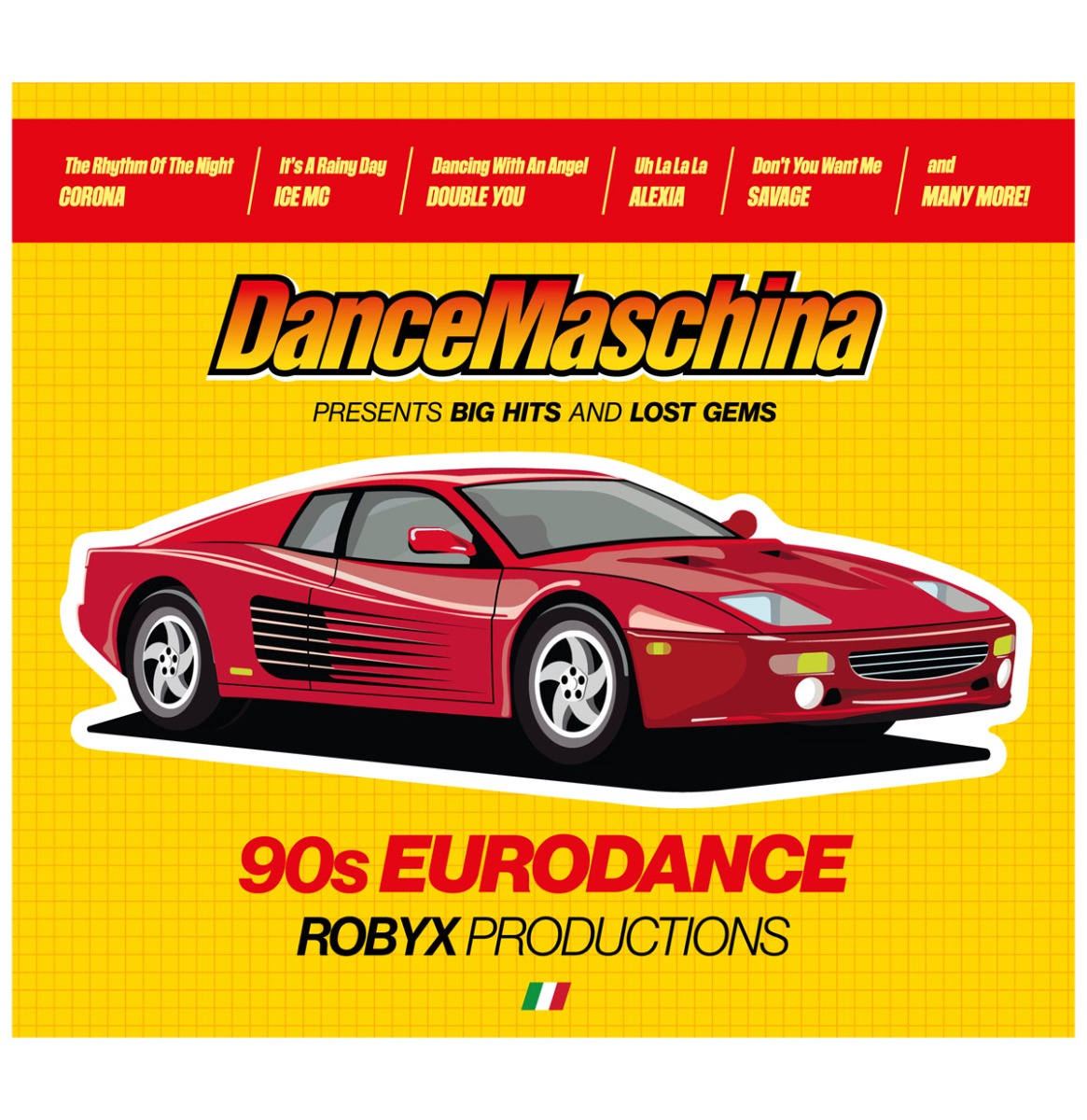 Various - DanceMaschina 90s Eurodance - Robyx - CD | Maschina Records