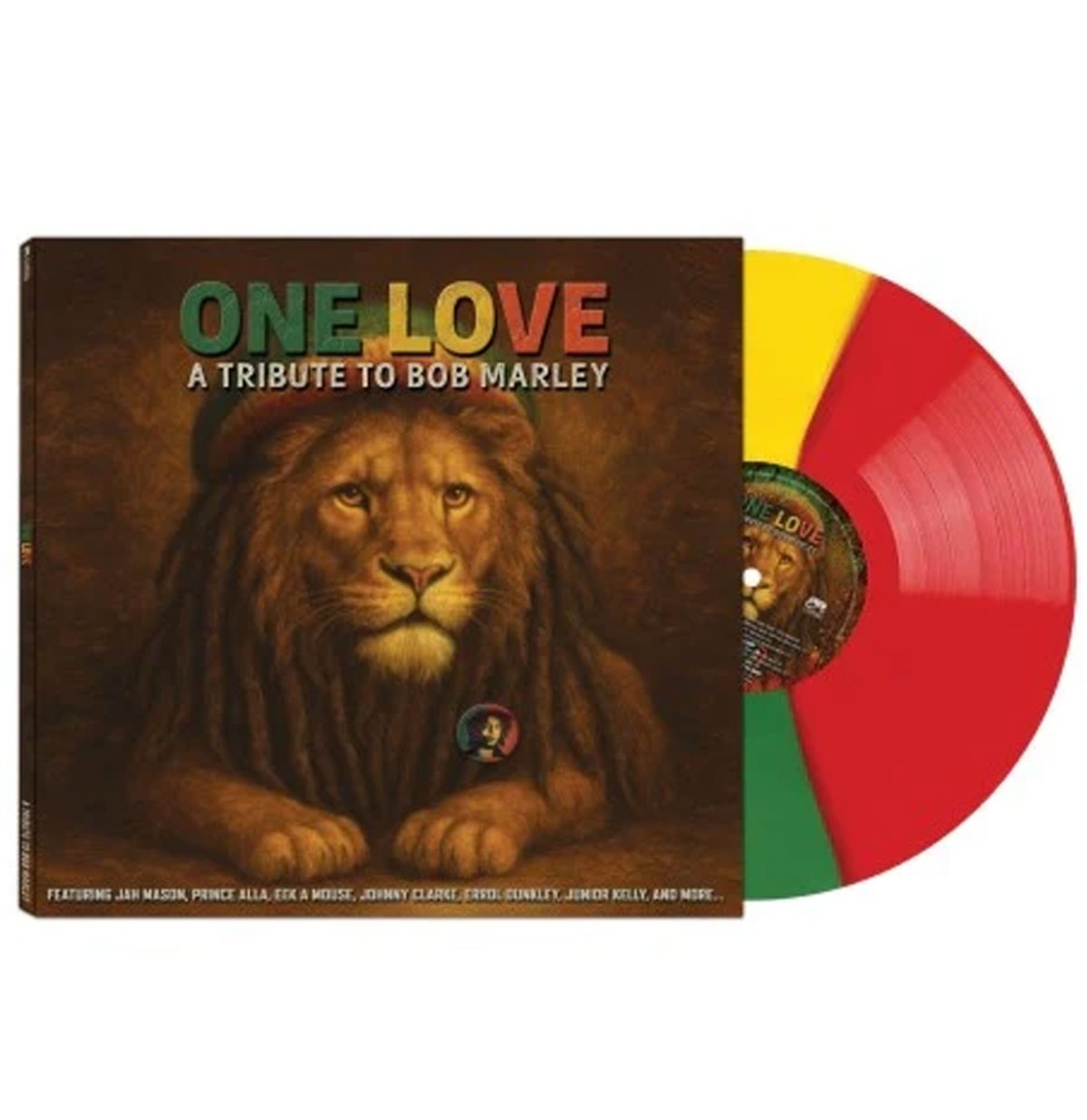 Various One Love- Tribute To Bob Marley (Geel/Rood/Groen Split Color Vinyl) (LP) | Fiftiesstore