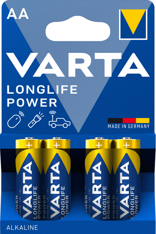Varta Longlife Power AA Blister 4 stuks