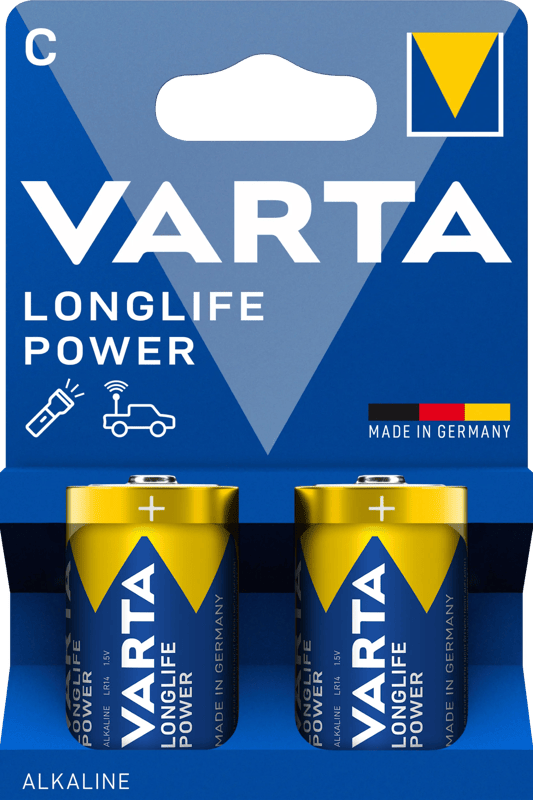 Varta Longlife Power C Blister 2 stuks
