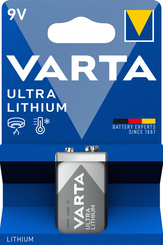 Varta Ultra Lithium 9V Blister