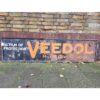Veedol Motor Oil & Greases Metalen Straatbord - Origineel - Met Houten Frame - 183 x 46 cm | The Dutch Pickers