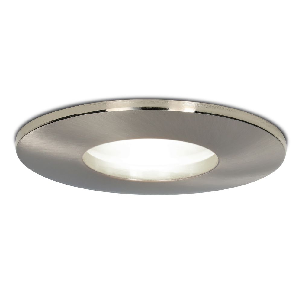 Vegas LED Inbouwspot - Dimbaar - 4 Watt 6500K Daglicht wit -`GU10 Fitting - IP44 spatwaterdicht - Aluminium - Voor binnen