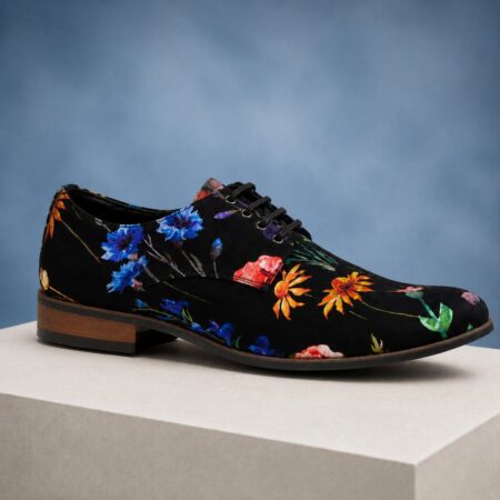 Velour Flora Lureaux - Handgemaakte Nette Schoenen Voor Heren | Lureaux