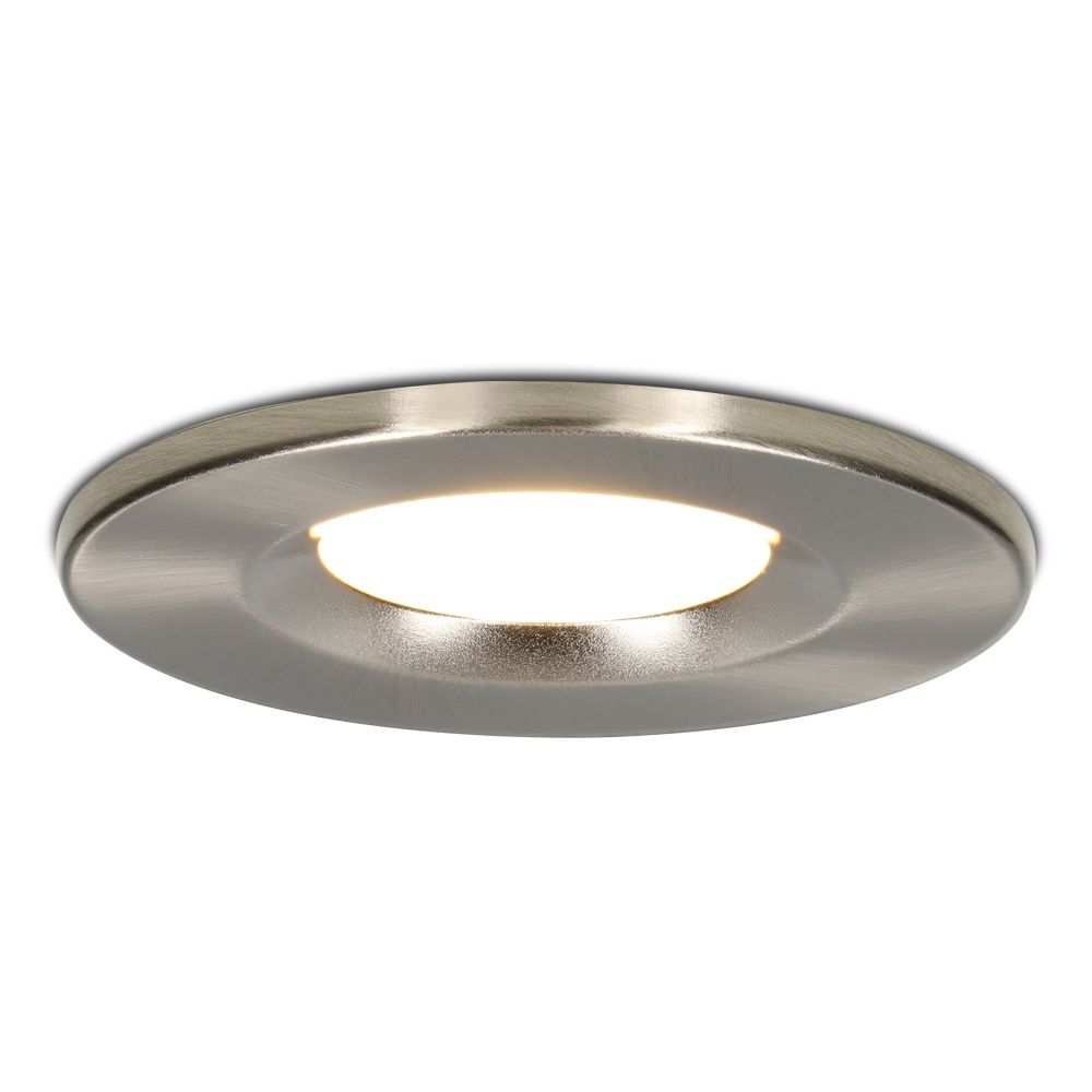 Venezia LED inbouwspot - 6 Watt 650 lumen - 2700K warm wit - Dimbaar - Rond - IP65 waterdicht - RVS - Voor binnen
