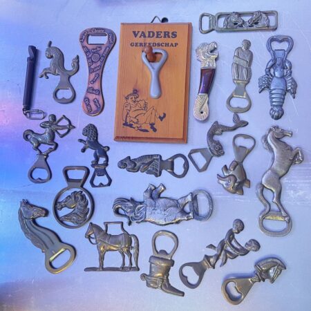 Verzameling Flessenopeners - Antiek & Vintage - 20 Diverse | The Dutch Pickers