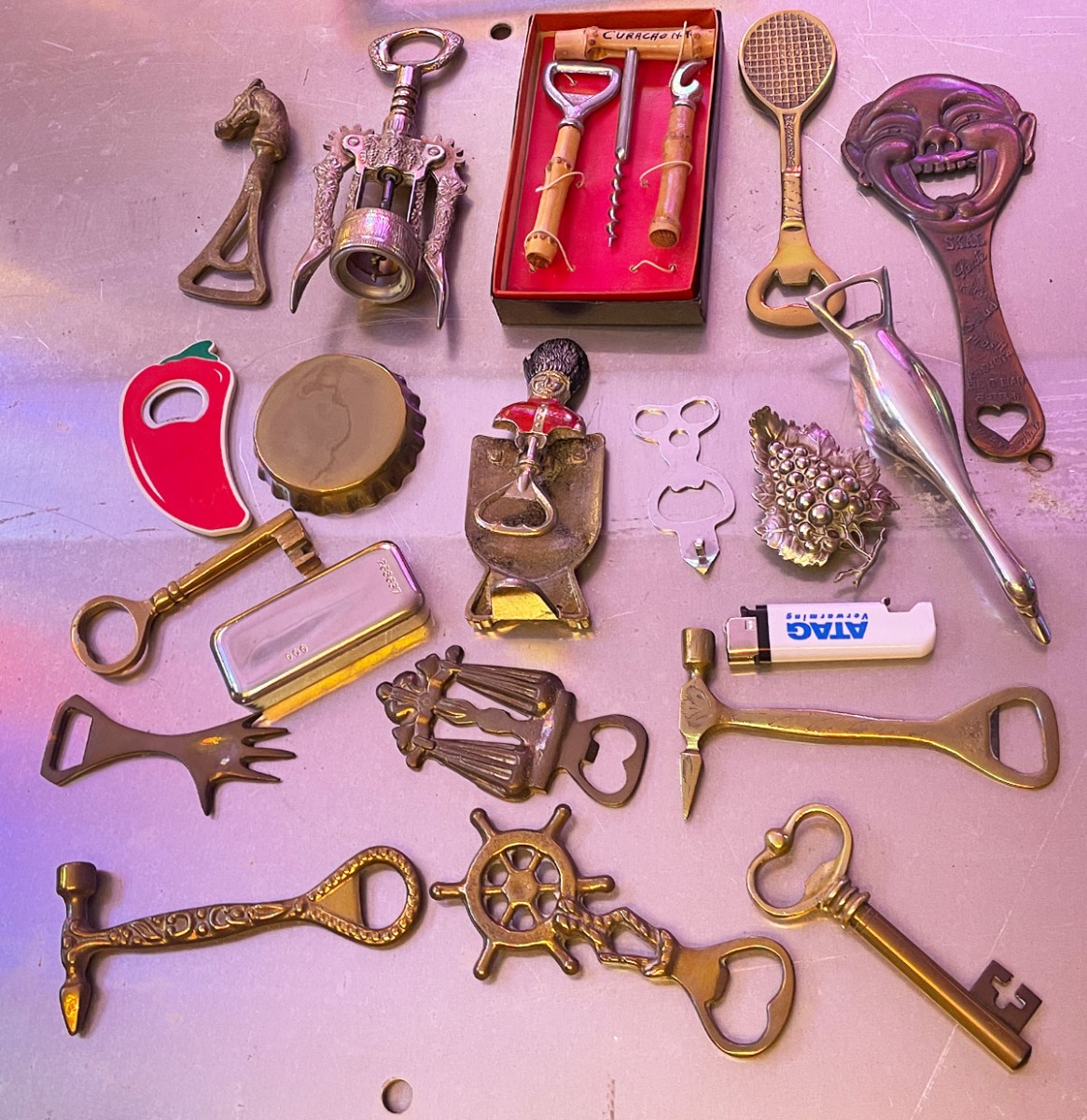 Verzameling Flessenopeners - Antiek & Vintage - 20 Stuks | The Dutch Pickers