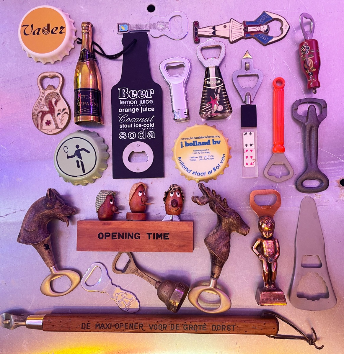 Verzameling Flessenopeners - Antiek & Vintage - 24 Stuks | The Dutch Pickers