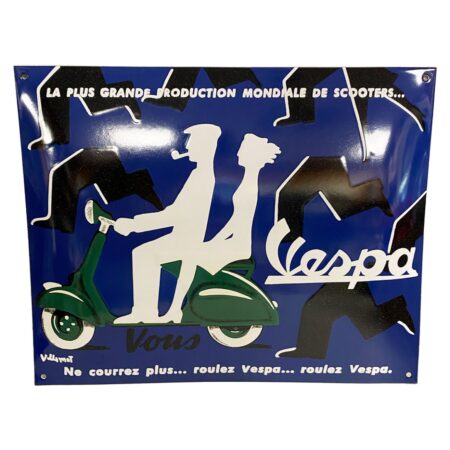 Vespa Reclame Emaille Bord - 50 x 40cm | Vespa