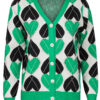 Vest Harten Groen