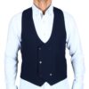 Vest Navy-50 | H.K. Mandel
