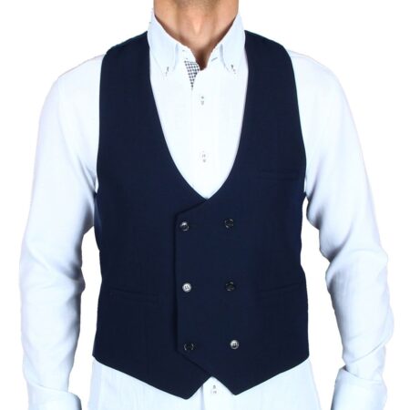Vest Navy-50 | H.K. Mandel