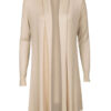Vest Openvallend Beige | Fashionize