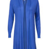 Vest Openvallend Blauw