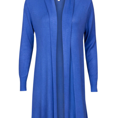 Vest Openvallend Blauw | Fashionize