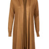 Vest Openvallend Camel | Fashionize