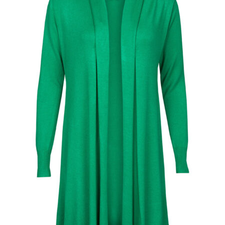 Vest Openvallend Groen | Fashionize