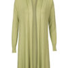 Vest Openvallend Licht Groen | Fashionize