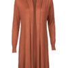 Vest Openvallend Roestbruin | Fashionize