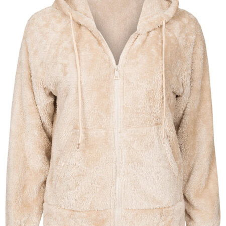 Vest Teddy Beige | Fashionize