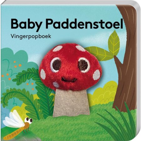 Vingerpopboekje Bos Baby paddenstoel | ImageBooks