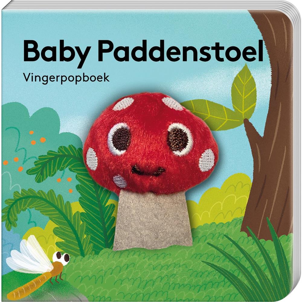 Vingerpopboekje Bos Baby paddenstoel | ImageBooks