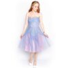 Vintage 1950's Paarse Tulle Jurk - Large | 24% korting | Fiftiesstore
