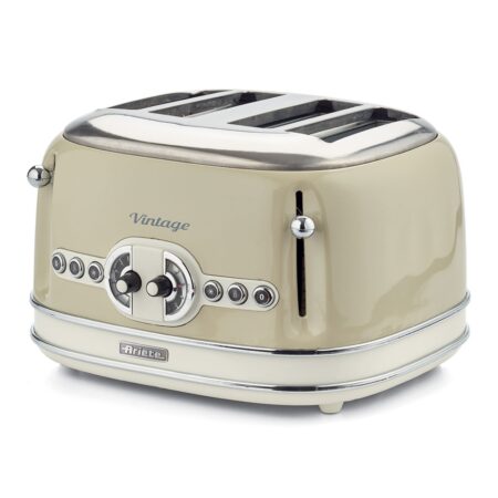 Vintage Broodrooster Beige 4 Boterhammen | 15% korting | Ariete by De'Longhi