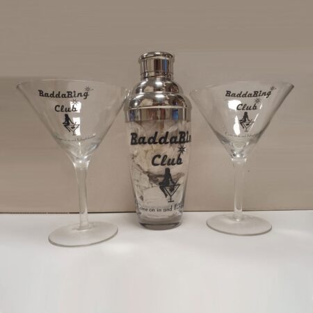 Vintage Cocktail Shaker Glasses Set | Fiftiesstore
