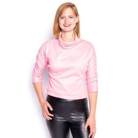 Vintage Col Top Pink - L | Fiftiesstore