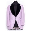 Vintage Colbert Lila / Zwart - 50 | 40% korting | Fiftiesstore