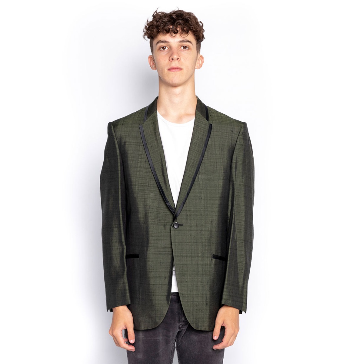 Vintage Colbert Snake Groen - 48 | 27% korting | Fiftiesstore