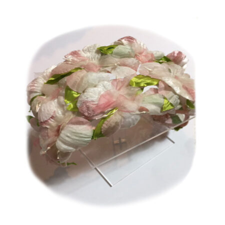 Vintage Fascinator Flowers Pink / White | Fiftiesstore