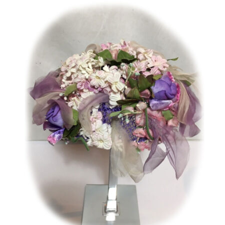 Vintage Hat Floral Purple | 19% korting | Fiftiesstore